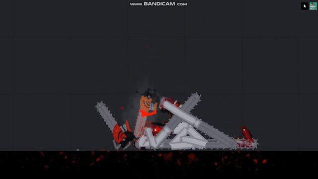 Chainsaw man VS Chainsaw man anime version (people playground) смотреть онлайн