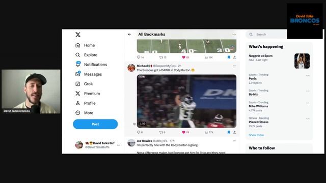 Cody Barton An Underrated Signing? What Does This Mean For LB Drew Sanders | Denver Broncos NFL New смотреть онлайн