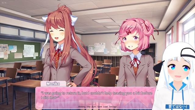 Poem Time | Doki Doki Blue Skies #2 (DDLC Mod) смотреть онлайн