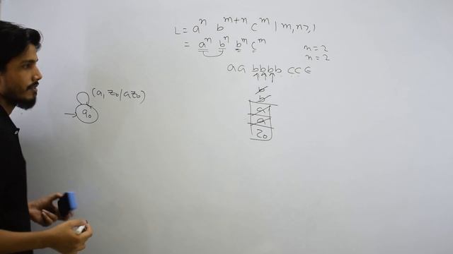 Pushdown Automata (PDA) for a^m+n b^n c^m | a^n b^m+n c^m | a^n b^m c^m+n | Automata Theory смотреть онлайн
