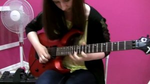 Megadeth "Symphony of destruction" solo cover by Katya Bystrova