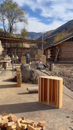 Строительство большой зоны барбекю в Ангрене ⛰️