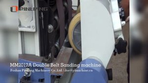 MM2012A double belt sanding machine