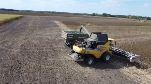 John Deere S770i New Holland CR8.90 збирання соняшника 2022