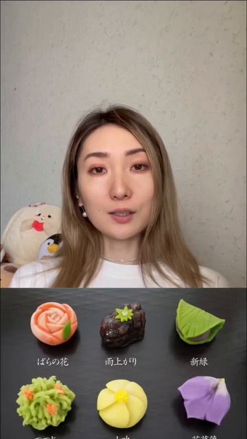 Японские десерты 和菓子 Вагаси || Языковой центр «Евразия» #shorts