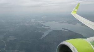 Вылет из Иркутска в Бангкок Boeing 737-800 S7/ Takeoff to Bangkok Boeing 737-800 S7 Airlines