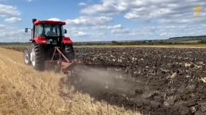 Вспашка зяби. АгроТрансПорт