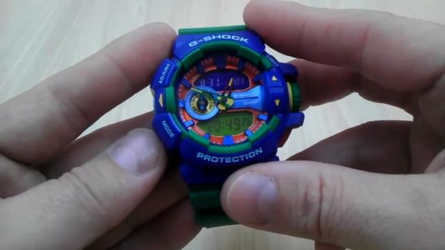 CASIO G-Shock GA-400-2A смотреть онлайн