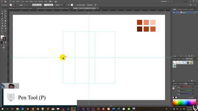 How to design a logo based on Golden Ratio in Adobe Illustrator