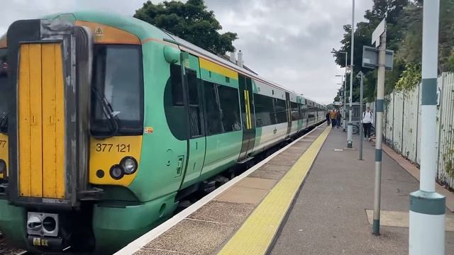 Southern Class 377 121 Electrostar Departing West Worthing With Tone! смотреть онлайн