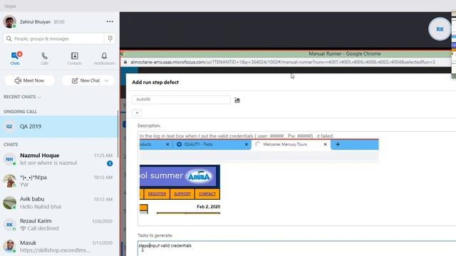 Writing and Executing Test cases From ALM and Reporting Defects Session3