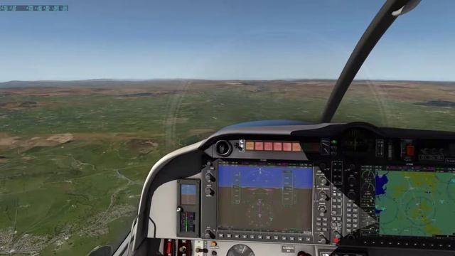 X-Plane 11 7 Летим в Шотландию.  Лондон - Эдинбург. смотреть онлайн