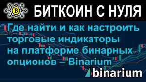 Где найти и как настроить торговые индикаторы на платформе бинарных опционов – Binarium