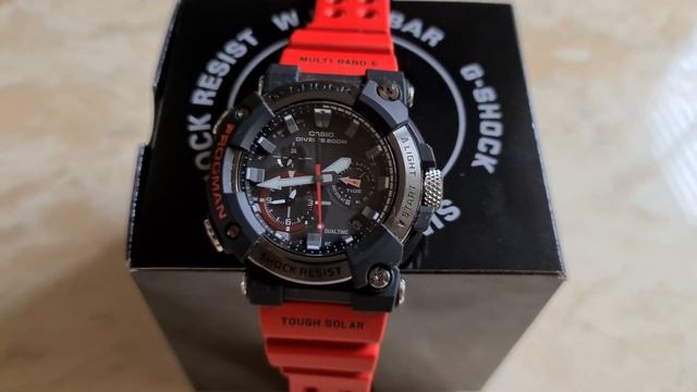 Casio Frogman Red GWF-A1000-1A4ER Rules ! смотреть онлайн