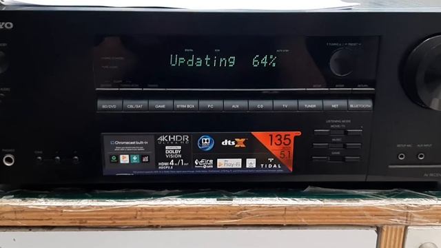 onkyo,tx-nr474 ,Update Firmware смотреть онлайн