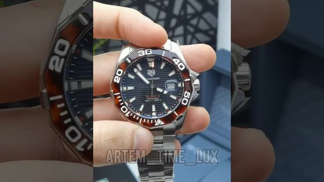 обзор копии мужских часов Carrera Aquaracer смотреть онлайн