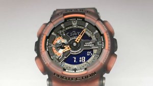 Casio G-SHOCK GA-110LS-1A Module 5146 Black transparent 2020