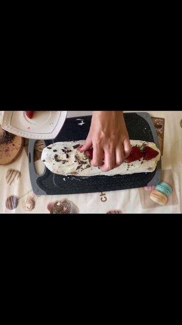 Ленивый рулет без выпечки #Shorts #рулет смотреть онлайн