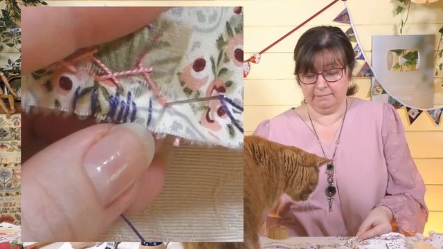 Blanket stitch and buttonhole stitch tutorial - how to do them and what the difference is!