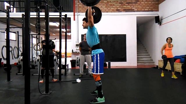 Jorge Bobadilla 100kg OHS смотреть онлайн