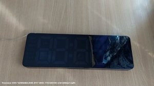 ЧАСЫ БОЛЬШИЕ ЭЛЕКТРОННЫЕ с АлиЭкспресс Обзор Настенные часы с табло и будильником