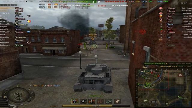 Zagrajmy w World of Tanks (Pluton tygrysków P) смотреть онлайн