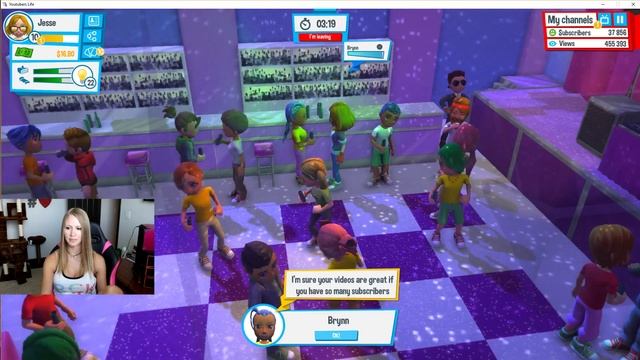 MY BOYFRIEND WON'T KISS ME !!? YOUTUBER'S LIFE смотреть онлайн