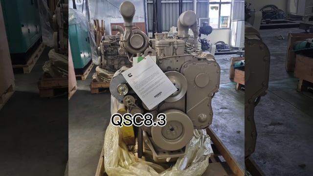 Cummins QSC8.3 Excavator assembly engine,made in Great Britain смотреть онлайн