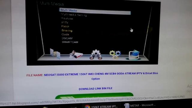 How to Upgrade 1506T Satellite Receiver New PowerVU software with Xtream iptv and Goda server смотреть онлайн