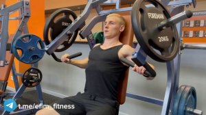 Жим в тренажёре "Hammer" - техника выполнения