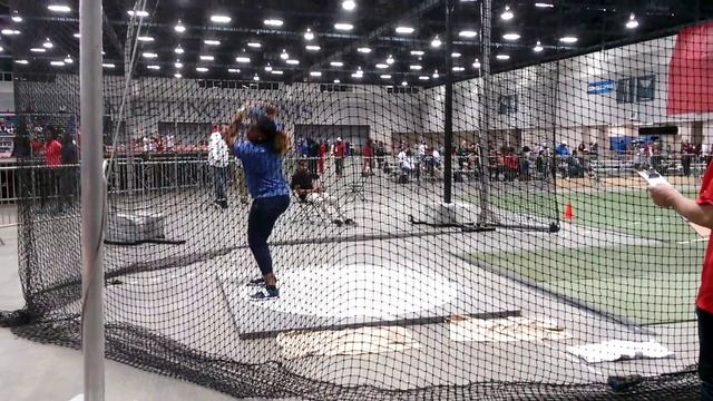 Deja Watkins 18.81 / 61' 8.5" Weight KIrby Invitational смотреть онлайн