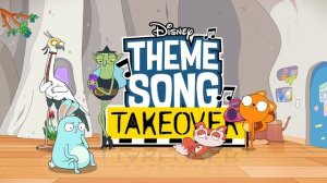 Barry, Helen, Candle & MORE Takeover Kiff's Theme Song 🎶 | Theme Song Takeover | @disneychannel