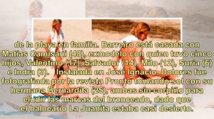 El relajado topless esteño de Dolores Barreiro con su hermana, Bernadita, en las playas de José I..