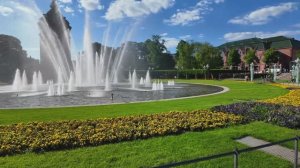 САМЫЙ НЕОБЫЧНЫЙ ГОРОД ГЕРМАНИИ - МАНГЕЙМ - Живописная летняя прогулка по городу в формате 4K