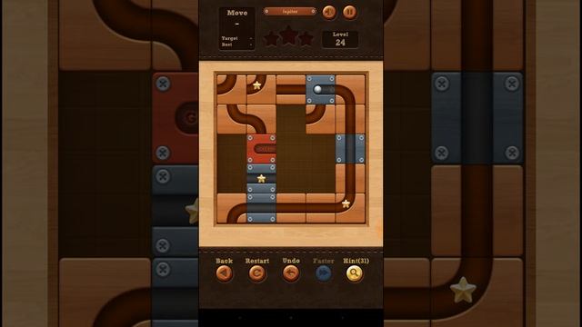 Jupiter Level 24 Walkthrough 3 Stars Roll The Ball смотреть онлайн