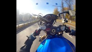 GSXR750L4 на заднем по Чебоксарам