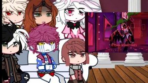 "Fandoms react to Loser ,Baby"||Hazbin Hotel ||Read description