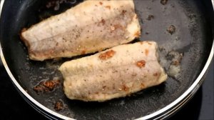 Pan Grilled Fish in Lemon Butter Sauce | Seafood Recipe