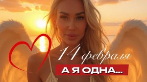 14 ФЕВРАЛЯ, А Я ОДНА…
