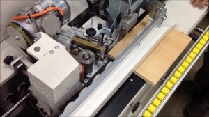 SCM Minimax ME 25 Part 6 - Edgebanding Panels