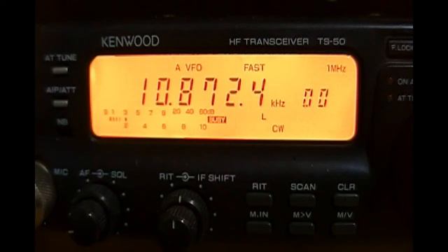Russian single letter beacon M Magadan Siberia - 8495.4 10872.4 13528.4 kHz CW