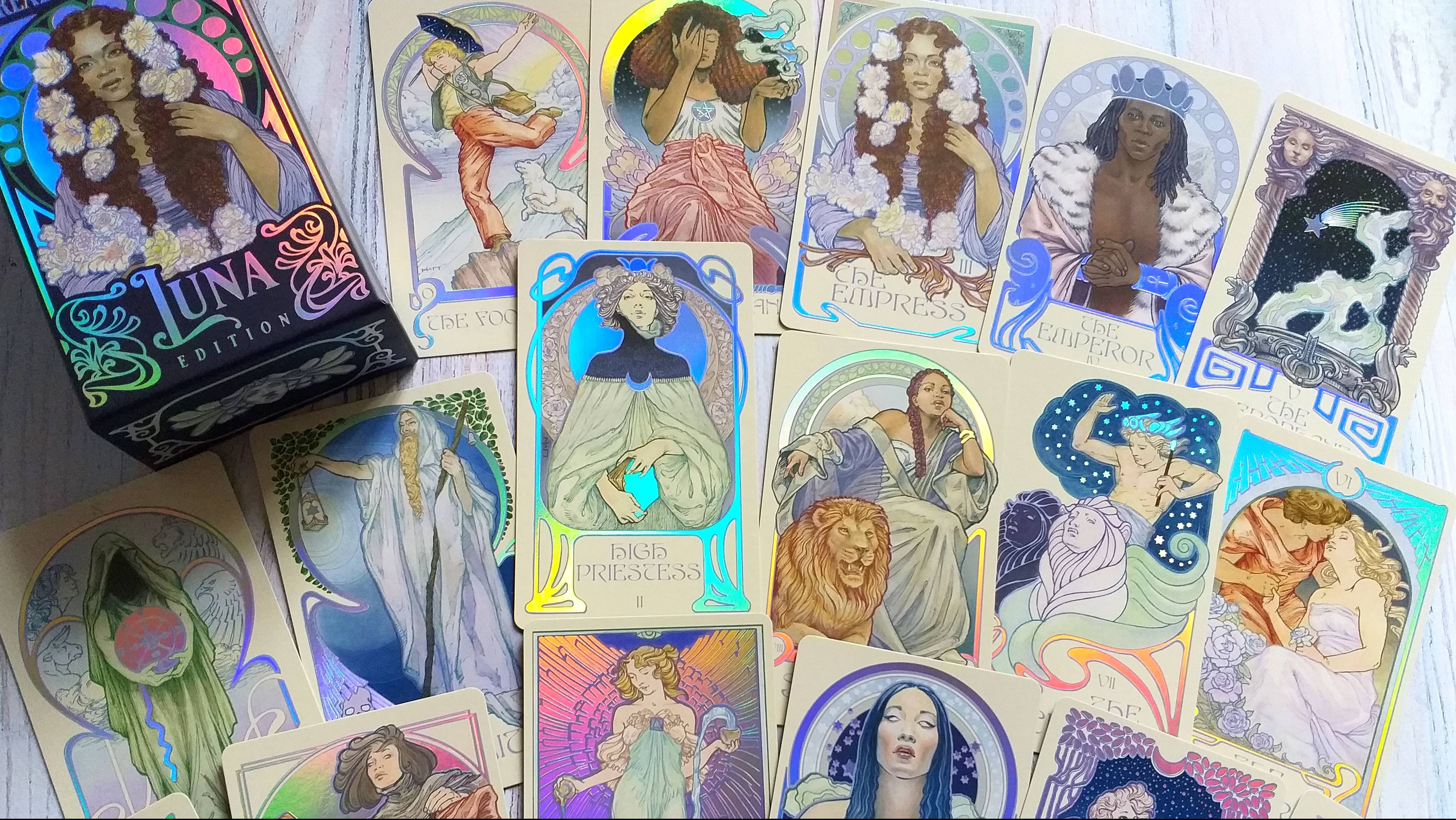 Обзор красивой колоды ETHEREAL VISIONS TAROT. LUNA EDITION 💎 ТАРО ЭФИРНЫХ ВИДЕНИЙ. ЛУННОЕ ИЗДАНИЕ