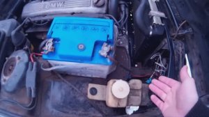 Как открыть машину, если сел аккумулятор, а авто на сигнализации. (BMW E34)