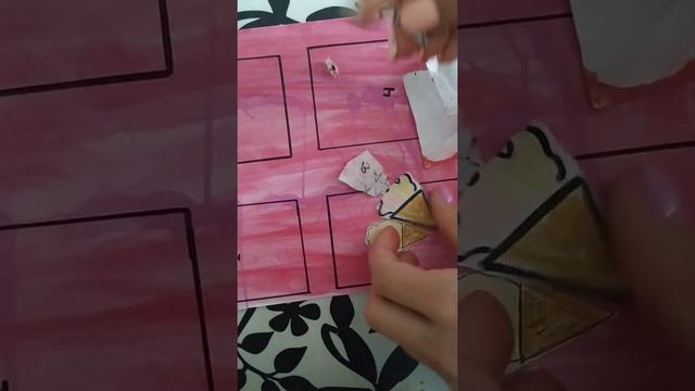 Распаковка бумажных сюрпризов 