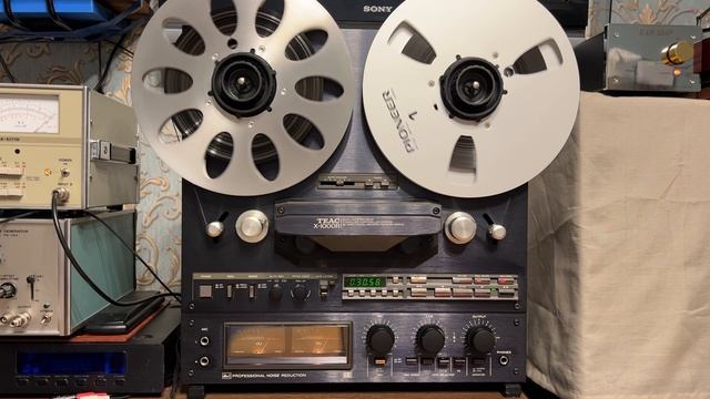 Teac X-1000R пишет после ремонта и наладки смотреть онлайн