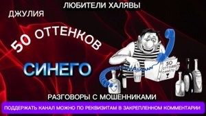 ДЖУЛИЯ. 50 ОТТЕНКОВ СИНЕГО | ТЕЛЕФОННЫЕ МОШЕННИКИ