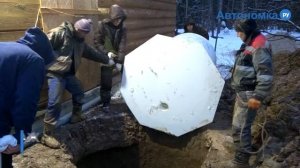 Замена металлического кессона на пластиковый