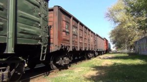 ЧМЭ3-4445 и толкач ТГМ4Б-1046