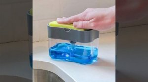 Liquid Soap Pump Dispenser Pump Plastic For Dishwasher Sponge Holder   #kitchens #TAJSUFIANSTORE