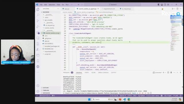 Learn to Build Your Own AI Apps with Azure Cosmos DB! Part 2 смотреть онлайн